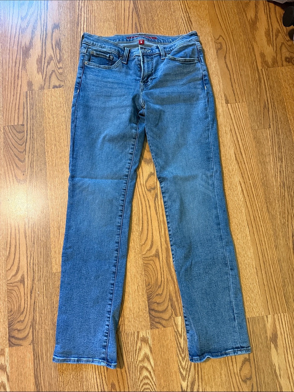 Lucky Brand Women's Blue Straight-Leg Jeans